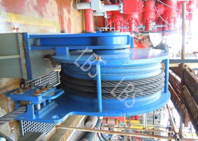 China Offshore Equipment Electric Power 100m Wire Rope Winch Drum With Grooves for sale