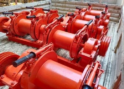 China Slow Speed Hydraulic Hoist Winch , 30 Ton Winch With Automatic Spooling Device for sale