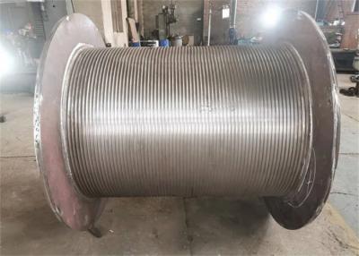 China Acero de aleación galvanizado de la inmersión caliente del tambor del torno del cable del infante de marina 18m m en venta