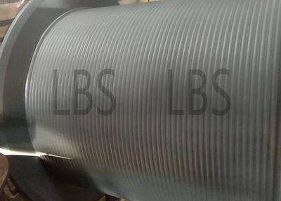 中国 耐久Lbsは貯蔵ロープのための機械化ロープのウィンチのドラムに溝を作った 販売のため