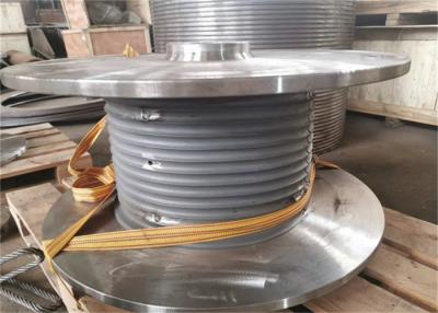 China Efficient Stable Lebus Grooved Drum Arrangement Of Wire Rope With Sleeves for sale