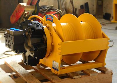 China High Speed 8.5 Ton Grooved Drum Used For Hydraulic Winch with diesel For Crane for sale