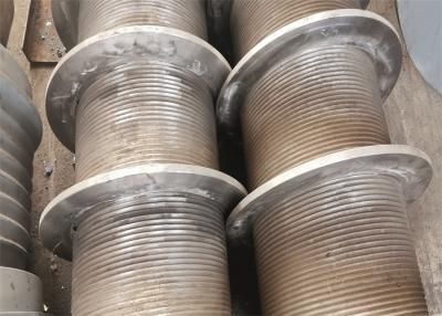 中国 多ロープの壁のクリーニング機械のためのLebusの溝が付いている多ドラム揚げのウィンチのドラム 販売のため