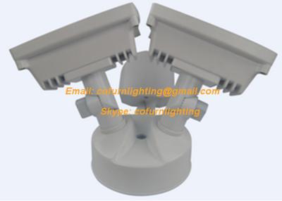China LED Motion-Activated Flood Lights 2 Heads Motion Sensor Lights Security Lighting for sale