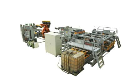 China 1300mm Fully Automatic Welded Wire Mesh Machine For Supermarket Racking for sale