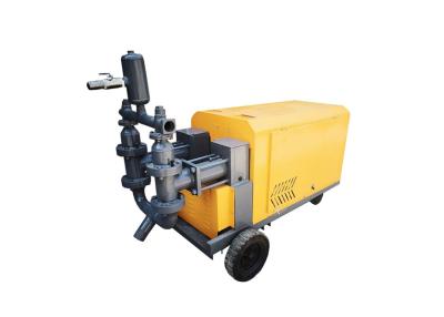 China Yellow 15kw Mortar And Grout Pump 10Mpa Cement Slurry Grouting Pump for sale