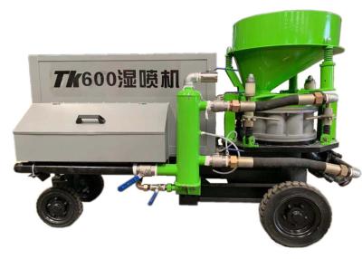 China Wet Dry 7.5kw Concrete Shotcrete Machine Feeding Gunite Sprayer for sale