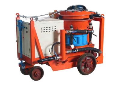 China Equipo rodado del Gunite de la piscina de la máquina del hormigón proyectado de la mezcla seca en venta