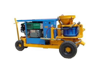 China Underground Concrete Gunite Spray Machine Diesel Shotcrete Equipment for sale