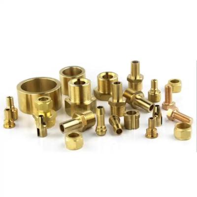 China Polishing Brass CNC Machined Parts Electronic Components for sale