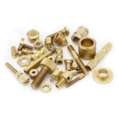 China Electronic Components Brass CNC Machining Parts Polishing for sale