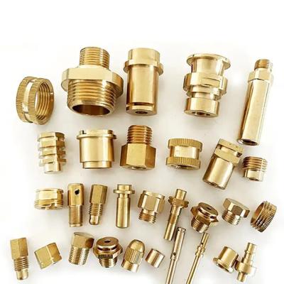China Fabricated CNC Brass Parts Polishing CNC Machining for sale