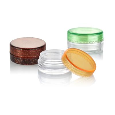 China Base Material ps Eye Cream Jar  2.5ml 3ml 5ml Empty Cream for Cosmetic Industrial for sale