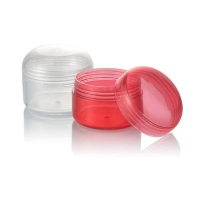 China 60ml Refillable PS Plastic Jar for Cream Face Care Empty Container for sale