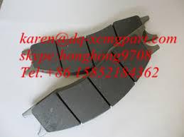 China Meritor Axle Brake Pads 75700432A-1 Xcmg Spare Parts for sale