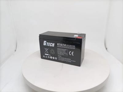 China Batería de plomo ácido regulada por válvula de 12V 7Ah Batería de plomo ácido sellada recargable en venta