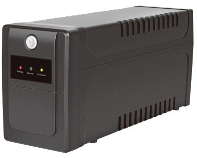 China CPU Controlled PWM UPS 1KVA Backup Power Inverter For PC Router And POS Machines for sale