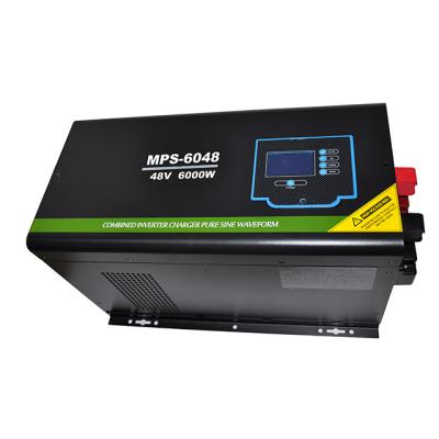 China UPS 5KW 6KW Pure Sine Wave Inverter PWM MPPT Solar Controller for sale