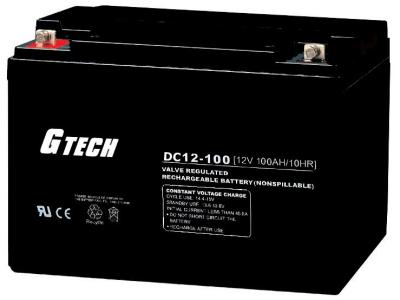 China AGM VRLA Regulated Lead Acid Battery Maintenance Free With 400 Cycles Life for sale
