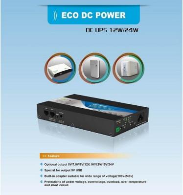 China ECO Series Uninterruptible Power Supply 100-240Vac Overload Protection CE Approval for sale