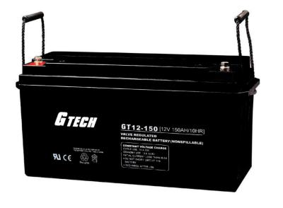 China Rechargeable Deep Cycle 12V 150Ah VRLA Acid Gel Battery for sale