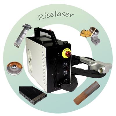 China Small Backpack Laser Cleaning Machine Air Cooling For Rust Removal Paint Removal for sale