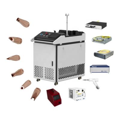 China Double Wire Feeder Handheld Metal Laser Welding Machine With 3 Kw Laser Source for sale