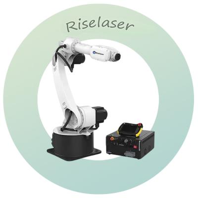 Chine Équipement robotique automatique de découpeuse de laser de fibre en métal de bras de robot de 6 axes à vendre