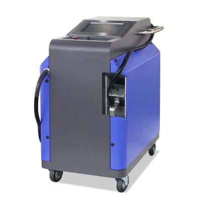 China Fiber Laser Rust Removal Machine , 100 Watt Portable Laser Metal Cleaner for sale