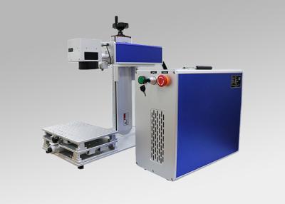 China Tipo separado energía baja de la máquina de la marca del laser de la fibra para los recambios electrónicos en venta