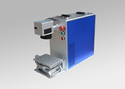 China Refrigerar de ar ajustável da máquina da marcação do laser da fibra da tabela para peças de automóvel à venda
