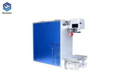 China CE de la máquina 30w 50w de la marca del grabado del metal del laser de la fibra de la alta precisión certificado en venta