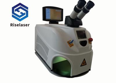 China 80W Diamond Portable 10X Microscope Laser Welding Machine Glass Frame Repair for sale