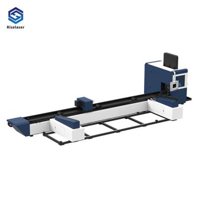 China 800W Fiber Laser Tube Cutting Machine High Precision With Fixed Working Table for sale