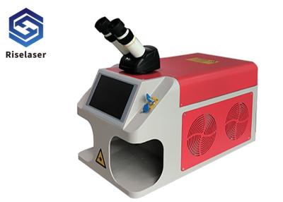 Chine machine de soudure laser d'acier inoxydable en métal de 50J 60w avec le microscope de CCD à vendre