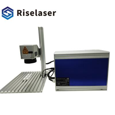 China Raycus 50w Fiber Laser Marking Machine Mini Desktop Laser Engraver for sale