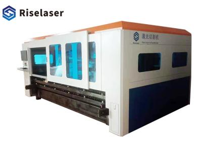 Chine 1064nm a enfermé la découpeuse de laser de fibre en métal pour l'acier inoxydable en métal à vendre