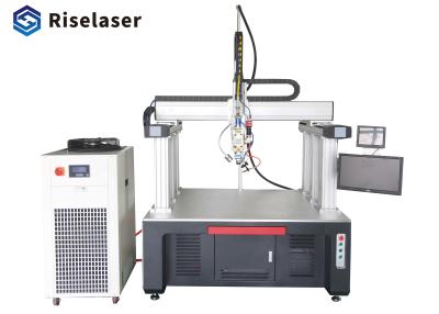 China Faser-Laser-Schweißer-With 3 JPT Raycus max 1500w Achse fertigte Arbeits-Platfrom besonders an zu verkaufen