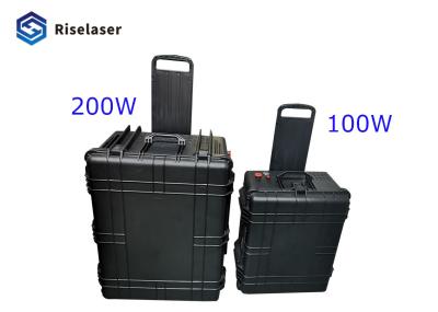 중국 금속 Derusting을 위한 200w 100w 소형 레이저 청소 기계 판매용