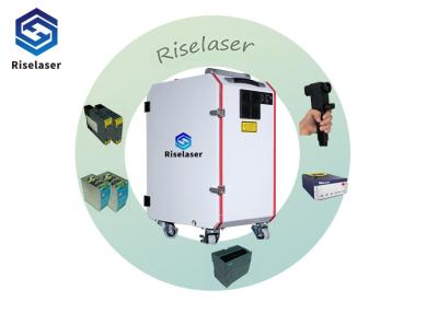 China Luggage Design 100w Laser Cleaning Machine With 0.5kg Cleaning Gun for sale