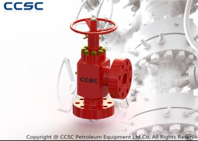 China CCSC Oil And Gas Choke Valve Flange Connected Working Pressure 2,000psi – 20,000ps for sale