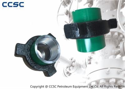 China 1-4 Inch Flowline Pipe Fittings Fig 300 Weco Hammer Union Forging Processing Type for sale