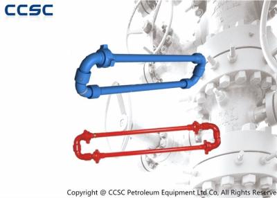 China O API 16C aprovou o material de alta pressão do aço de liga do laço da mangueira dos encaixes de tubulação à venda