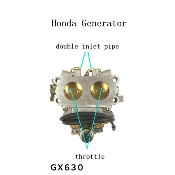Quality 10KW Petrol Engine Carburettor , Twin Cylinder Fuel Carburetor For Honda GX620 for sale
