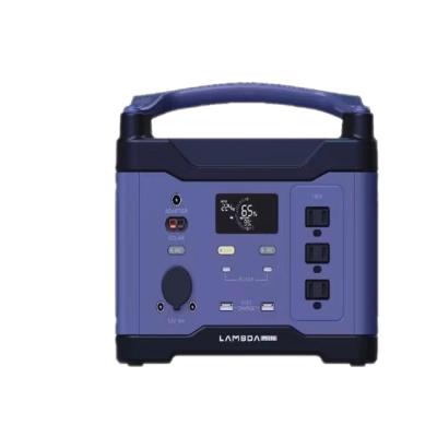 China 1300W 120V Portable Electric Power Station For Outside Emergency Energy Bank Supply for sale