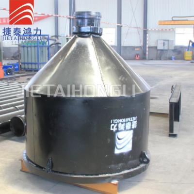 China Customized Diameter Tremie Pipe Hopper For Rotary Drill Rigs for sale