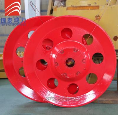 China Pulley Drilling Rig Tool For Kelly Bar Ht15-33 Cast Iron Thickness 330mm for sale