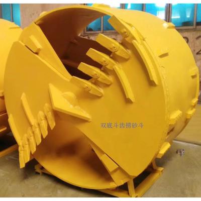 China Rock Drilling Bucket With Soil Drilling Tooth 600-1800mm Q355D Steel for sale