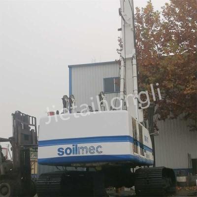 China Used Bored Piling Rig Soilmec SR70 With Rock Interlocking Kelly Bar for sale