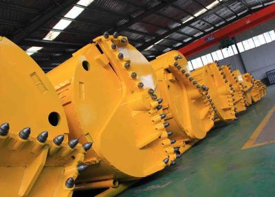 China Double cut flat or rock drilling bucket with flat teeth for sale